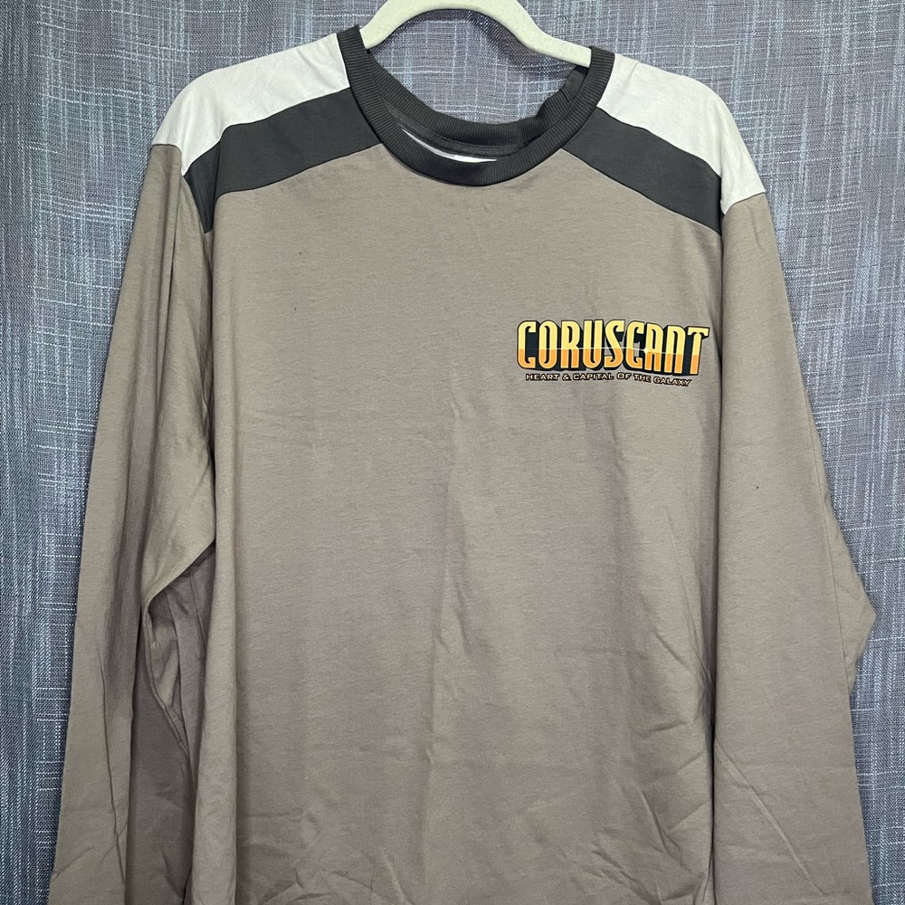 Disney Parks Star Wars Coruscant Long Sleeve Shirt XL